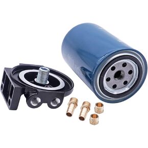 Fuel Water Separating Filter Assembly Kit with 1/4" Aluminum Head Replacement for Yamaha MAR-10MAS-00-00