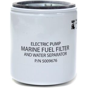 Replace for OEM Evinrude Johnson BRP Fuel Filter/Water Separator Kit, 10 Micron - 5009676