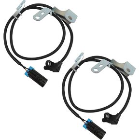 HiSport 2pcs ABS Wheel Speed Sensor - Front Left & Right Location, Replaces 15991986 2ABS0544 5S8371 ALS1184 970062 V51720046