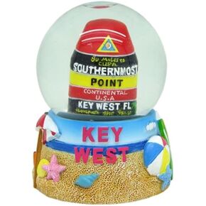 Florida Keys Key West Southernmost Point Florida Snow Globe