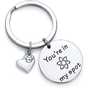 Scientist Gift Theoretical Physicis Keychain Theoretical Physicis Gift Theoretical Physicis Jewelry Scientist Jewelry Cousin Jewelry Big Bang Theory Inspired Keychain Scientist Keychain