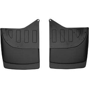 Husky Liners - Rear Mud Guards | 2001 - 2007 Chevrolet Silverado/Sierra 3500 w/ Dual Rear Wheels, Rear Set - Black, 2 Pc. | 57351