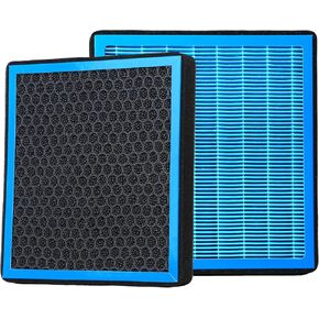 CP809 Cabin Air Filter With Activated Carbon For 2014-2022 Chevy Silverado 1500 2500 3500 4500 5500 6500 HD Suburban Tahoe,GMC Sierra Yukon,Cadillac Escalade,2015 2016 2017 2018 2019 2020 2021 2022