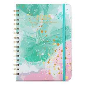 Mr. Pen- 2025 Planner, 6.4"x8.5", Abstract Splash, 2025 Planner Weekly and Monthly, 2025 Weekly Planner 2025, 2025 Monthly Planner 2025 Calendar Monthly Planner 2025, 2025 Calendar Planner 2025