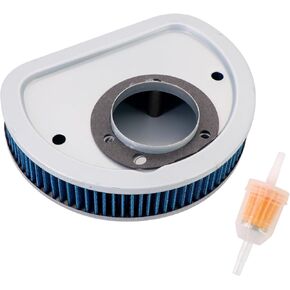 Air Filter 29461-99 Compatible with Harley Davidson Road King,Electra Glide,Heritage Softail,Dyna Street,FatBoy,Softail Deluxe,Springer Softail,29400042, HD-1499