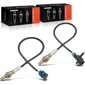 A-Premium O2 Oxygen Sensor Compatible with Isuzu Ascender 03 & Oldsmobile Bravada 02-03 & Chevrolet Trailblazer 02-03, Trailblazer & GMC Envoy, Upstream & Downstream, 2-PC Set, Replace# 8125775880
