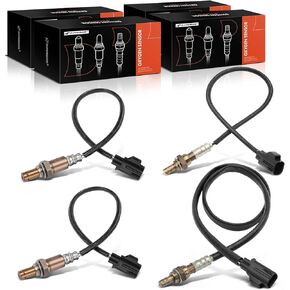 A-Premium O2 Oxygen Sensor Compatible with Land Rover Range Rover Sport 2010-2013, Range Rover 2010-2012, LR4 2010-2013, 5.0L, Upstream and Downstream, 4-PC Set