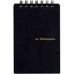 Maruman MNEMOSYNE Notebook 4.13 x 2.99 Inches (Modified A7), 5mm-squared, 70 Sheets (N184A)