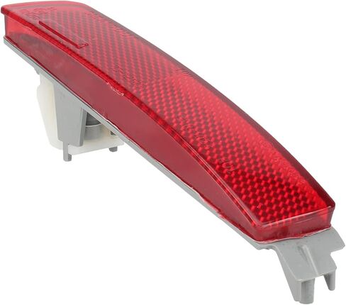 عدسة حمراء LED لمصد الضباب الخلفي عاكس أضواء الفرامل الخلفية متوافقة مع نيسان سنترا 2015-2018 in Saudi Arabia