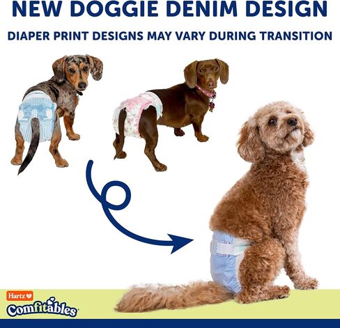 Hartz Disposable Dog Diapers, Size S 36 count, Comfortable & Secure Fit, Easy to Put On in Saudi Arabia