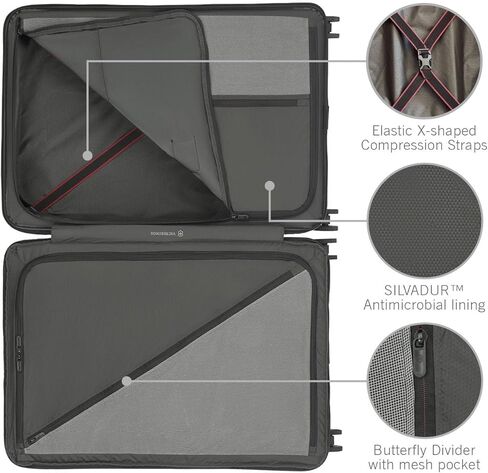 حقيبة Victorinox Airox Advanced الكبيرة الصلبة - أبيض حجري in Kuwait