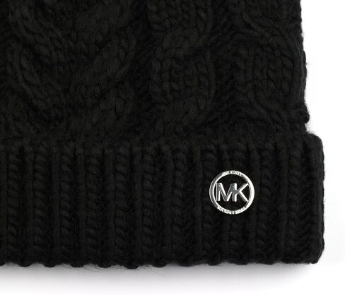 Michael Kors womens Moving Cables Beanie, Stylish Hat & Fashion Accessory Cap for Women in Saudi Arabia