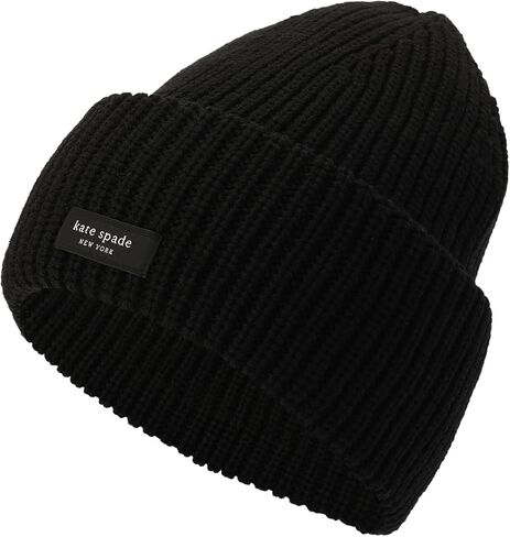 kate spade new york Women's Sam Label Cuff Beanie in Kuwait