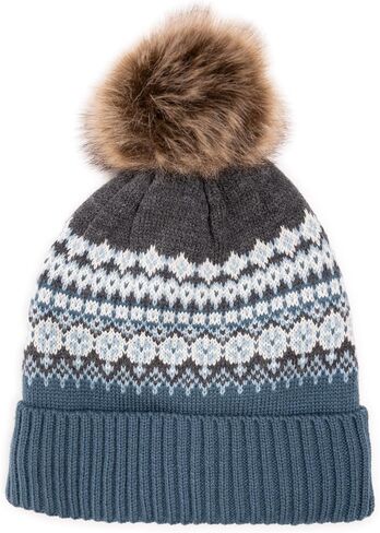 MUK LUKS Women's Wool Blend Cuff Cap in Saudi Arabia