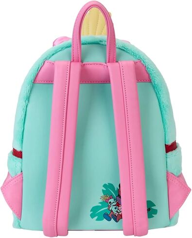 Loungefly Disney Lilo & Stitch Scrump Plush Cosplay Mini Backpack Womens Double Strap Shoulder Bag Purse in Saudi Arabia