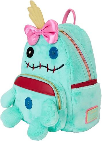 Loungefly Disney Lilo & Stitch Scrump Plush Cosplay Mini Backpack Womens Double Strap Shoulder Bag Purse in Saudi Arabia