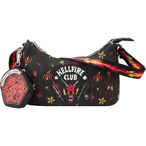Loungefly Netflix Stranger Things Hellfire Club Crossbody Bag