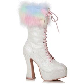 Ellie Shoes Women's 557-NORA-WHT-13 Fashion Boot, 13