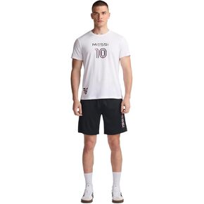 Messi Men's Lifestyle Short Sleeve T-Shirt, Standard Fit Graphic Tee, Cotton Jersey Knit