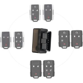 Fit for Chevy Colorado Remote Key Tools for Chevy GMC Silverado Colorado Canyon Tahoe Sierra 1500 2500 HD 3500 HD FCCID M3N32337100 Car Remote Key
