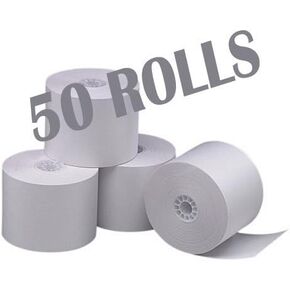 POS/Cash Register Thermal Paper Rolls 2 1/4" x 200' - 50 ROLLS