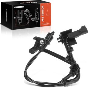 A-Premium ABS Wheel Speed Sensor Compatible with Ford, Lincoln & Mercury Models - Fusion 2010-2012, MKZ 2012, Milan 2011, Sedan - Front Right Passenger Side, Replace# AE5C2C204AC, AE5Z2C204B