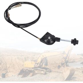 Excavator Throttle Cable, Handle Excavator Manual Throttle Control Cable for Excavator Motor Control Heavy Equipment Accessories 3.5 M Engine Parts Motor Control Heavy Equipment Parts Accessories