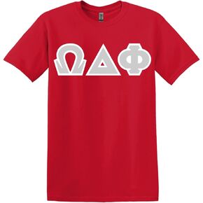 Omega Delta Phi Letter Shirt