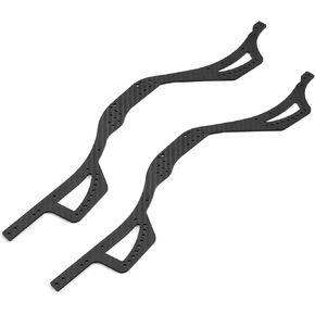 RC Frame Rails Chassis Frame Beam for 1/10 Axial SCX10 PRO RC Crawler Car Truck Carbon Fiber Beams Modification Accessories
