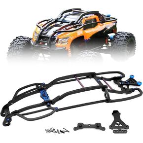 QingLeng Nylon Roll Cage Body Chassis Protect Keel Frame Kit for Traxxas 1/5 X-MAXX XMAXX X MAXX 8S 6S 77076 77086