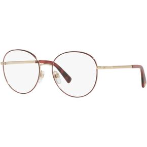 Valentino VA1025-3068 Eyeglass Frame RED HAVANA/LIGHT GOLD w/DEMO LENS 54mm