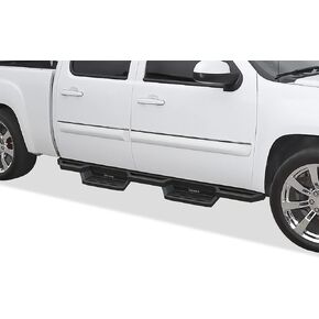 APS Drop Steps Running Boards Compatible with Chevy Silverado GMC Sierra 1500 2500 3500 2001-2006 Crew Cab & Classic 07 Stainless Steel Side Bars
