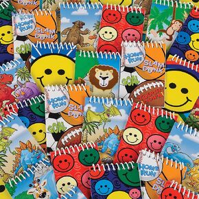 3.5"X2.25" 72pc Spiral Notebook Assortment