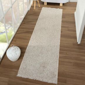 LUXE WEAVERS Stella Collection 246 Cream 6x9 Modern Abstract Area Rug