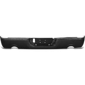 DNA MOTORING RBUM-DR09-04-CH Rear Bumper Compatible with 09-10 Dodge Ram 1500 w/Dual Exhaust w/o Backup Sensors,Chrome