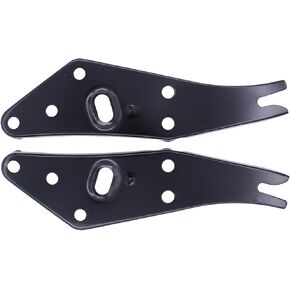 NewYall Rear Inner Left and Right Bumper Bracket Arm for Toyota Tacoma 2005-2015