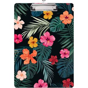 Vintage Decorative Mandela Plastic Clipboard with Finish Clip 8.7" x 12.5" Perfect for Modern Office Seminars Workshops Home School Classroom and Event