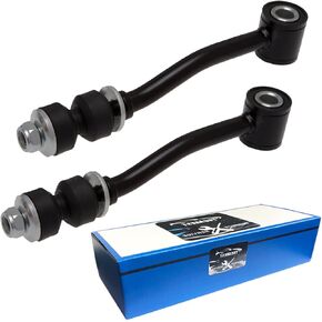 Front Stabilizer Sway Bar Link 2Pcs K3174 Compatible With 91-01 Je-ep Cherokee,91-92 Comanche,93-95 Grand Cherokee,1993 Grand Wagoneer [# 52037849 52003361 ]