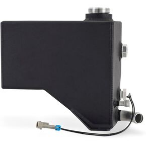 Mishimoto Aluminum Degas Tank Compatible with Chevy/GMC 6.6L Duramax (LB7/LLY/LBZ) 2001-2007, Micro Wrinkle Black