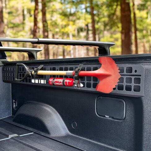 Side Bed Molle System Truck Rigid Molle Panel System Metal Molle Panel Truck Bed Molle Panel Compatible with R1T Accessories 2022 2023 2024 R1T in Saudi Arabia