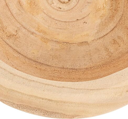 Creative Co-Op Decorative Natural Paulownia Wood Container with Lid in Saudi Arabia