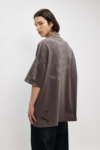 Graphic Tees Oversized Tshirts for Men Streetwear Baggy Shirts in Kuwait