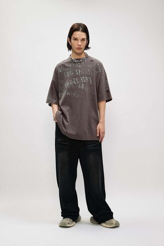 Graphic Tees Oversized Tshirts for Men Streetwear Baggy Shirts in Kuwait