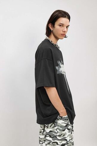 Graphic Tees Oversized Tshirts for Men Streetwear Baggy Shirts in Kuwait
