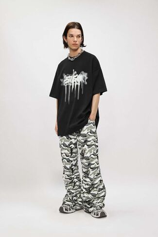 Graphic Tees Oversized Tshirts for Men Streetwear Baggy Shirts in Kuwait