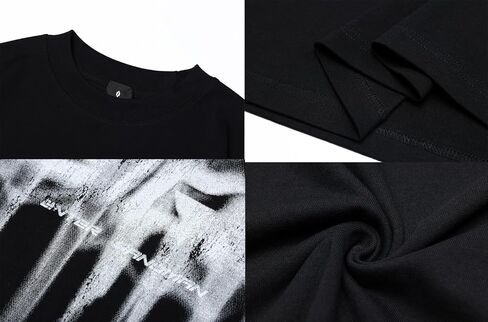 Graphic Tees Oversized Tshirts for Men Streetwear Baggy Shirts in Kuwait