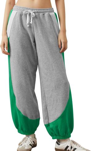 COZYPOIN النساء Sweatpants Cinch أسفل الدافئة عداء ببطء الرباط مطاطا الصوف الشتاء سراويل تقليدية in Kuwait
