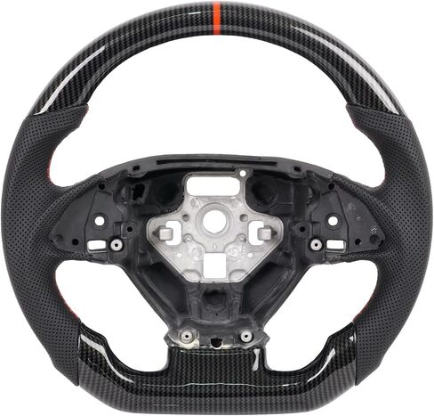 Hydro Dip Carbon Fiber Steering Wheel Fit For Chevy Corvette C7 2014 2015 2016 2017 2018 2019 Interior Accessories, for Chevy C7 Z06 Z51 ZR1 Stingray Grand Sport in Saudi Arabia