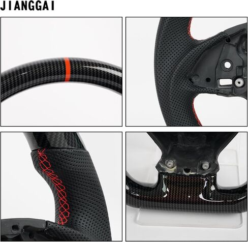 Hydro Dip Carbon Fiber Steering Wheel Fit For Chevy Corvette C7 2014 2015 2016 2017 2018 2019 Interior Accessories, for Chevy C7 Z06 Z51 ZR1 Stingray Grand Sport in Saudi Arabia