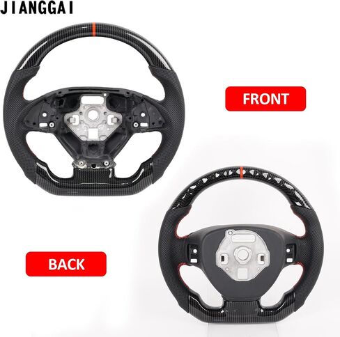 Hydro Dip Carbon Fiber Steering Wheel Fit For Chevy Corvette C7 2014 2015 2016 2017 2018 2019 Interior Accessories, for Chevy C7 Z06 Z51 ZR1 Stingray Grand Sport in Saudi Arabia